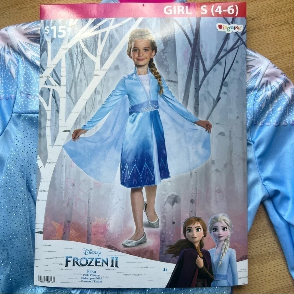 NEW Disney Frozen II Costume  Small (4-6)